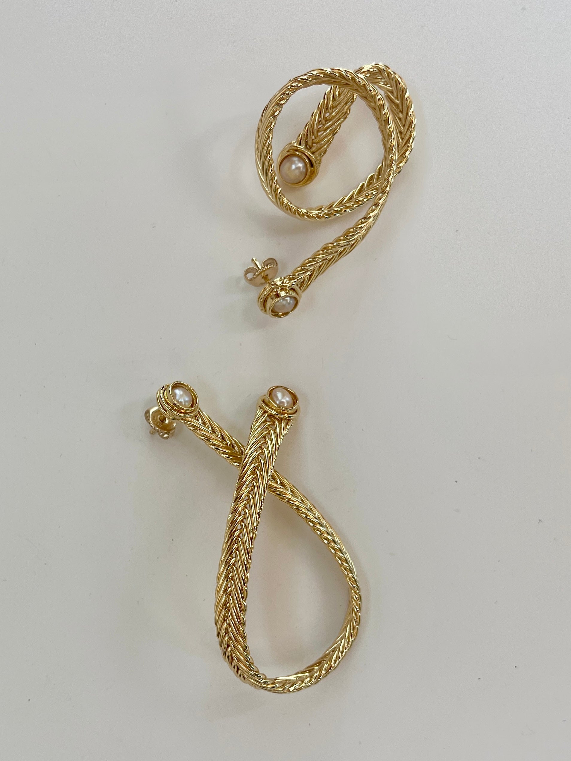 Medusa Woven Earrings